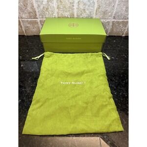 Tory Burch EMPTY Miller Sandals Shoe Box Storage Gift Box & Bag Closet Display